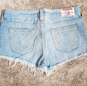 True Religion Like new cutoffs